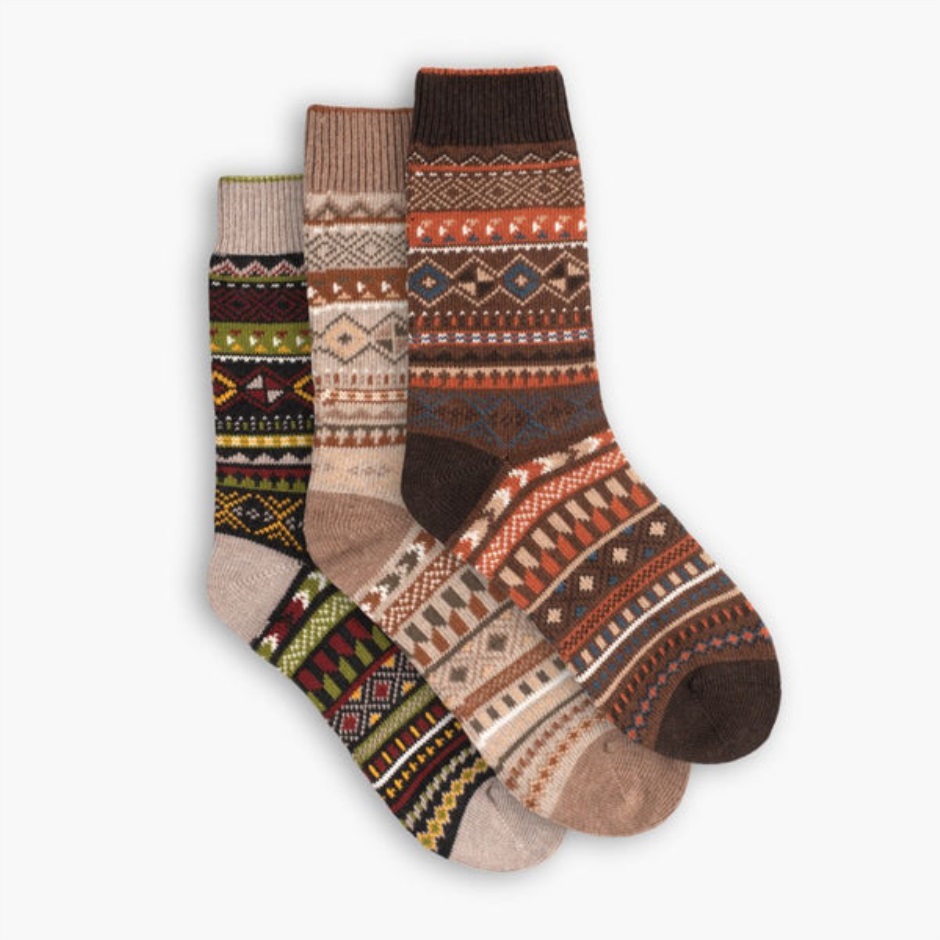 lot_de_3_paires_de_chaussettes_sodello_geo_pour_femme.jpg Lot De 3 Paires De Chaussettes Sodello Geo Pour Femme – Image 1