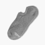 Lundi Chaussette Classique No Show Pour Femme Gris – Image 2
