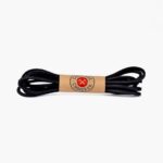 Lundi Lacets Cuir Noir