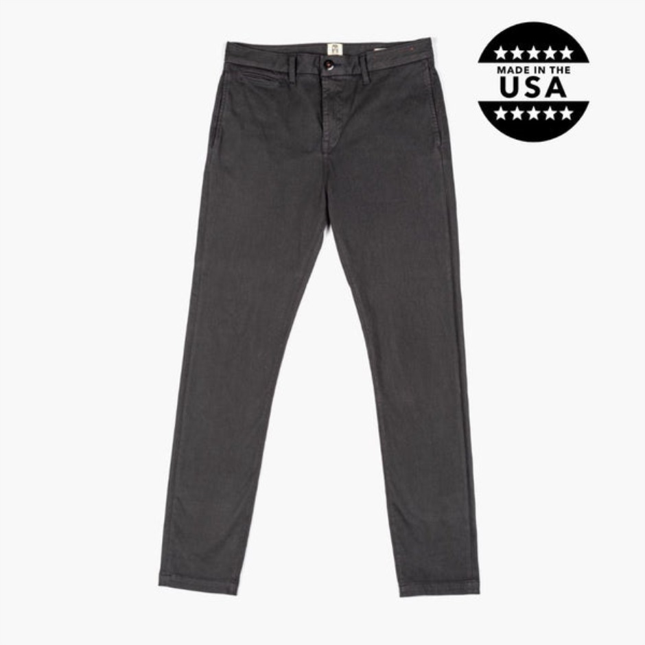 mardi_anthracite_pantalon_chino_coupe_slim.jpg Mardi Anthracite Pantalon Chino Coupe Slim – Image 1