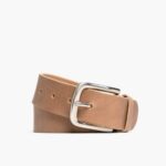 Mercredi Ceinture Homme Patrimoine Cuir Vachette Naturelle