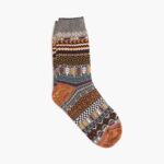 Mercredi Sodello Giza Chaussette Femme Gris – Image 2