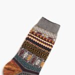 Mercredi Sodello Giza Chaussette Femme Gris – Image 3