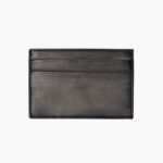 Porte-cartes En Cuir Gris Vieilli Monday Monday