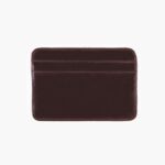 Porte-cartes Mardi En Cuir Marron