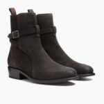 Rogue Tuesday En Daim Olive Foncé