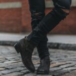 Rogue Tuesday En Daim Olive Foncé – Image 7