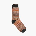 Sodello Geo Sock Hommes Gingembre épice Mercredi