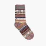 Sodello Socquette Norvégienne Femme Gris Chiné Vendredi – Image 2