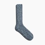 Vendredi Bleu Marine Sodello Chaussette Classique Pour Homme