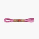 Vendredi Lacets Plats En Coton Ciré Rose