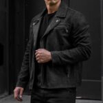 Veste De Moto Friday Noir Mat