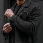 Veste De Moto Friday Noir Mat – Image 3
