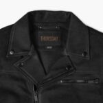 Veste De Moto Friday Noir Mat – Image 9