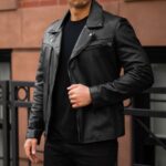 Veste De Moto Noire Lundi – Image 2