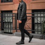 Veste De Moto Noire Lundi – Image 4