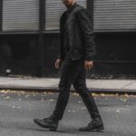 Veste Racer Samedi Noir Mat – Image 4
